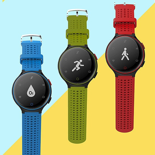 Smart Fit Sporty Waterproof Watch W/ Active Heart Rate and Blood Pressure Monitor by VistaShops